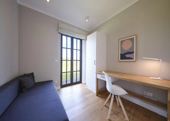 Reetland Am - Luxus Reetdachvilla Mit 3 Schlafzimmern, Sauna Und Kamin H18 빌라 *